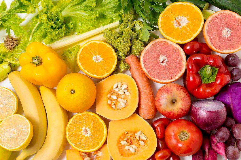 ¡Prepara tus menús de agosto con estas frutas y verduras de temporada!. Foto freepik.