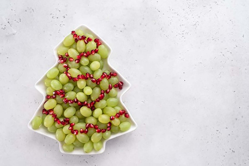 5 Formas de servir las uvas esta Nochevieja 2020. Foto Freepik.