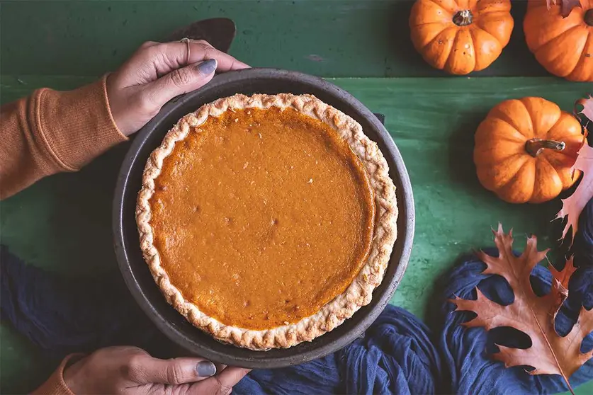 Receta de pastel de calabaza para Halloween