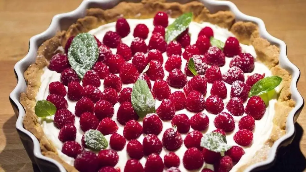 Tarta de frutos rojos