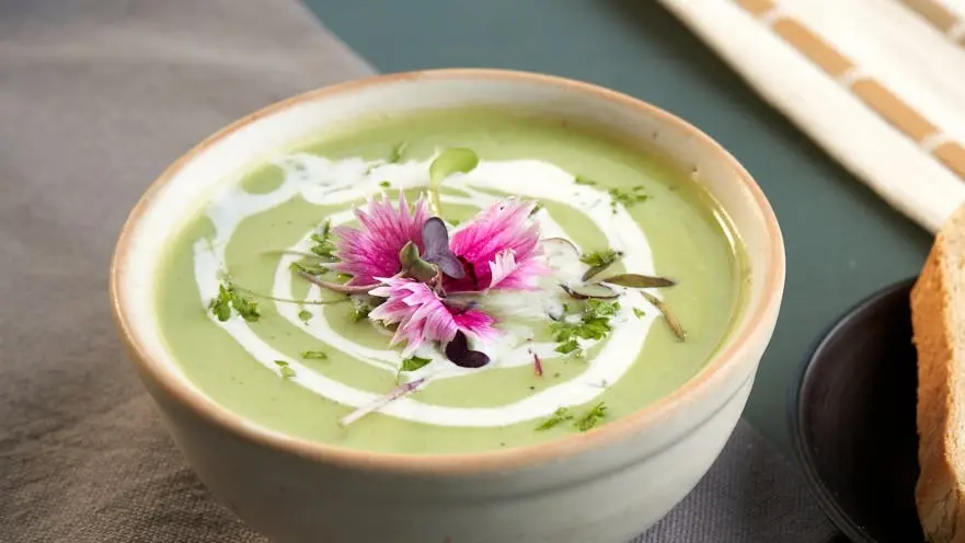 Gazpacho de pepino y manzana