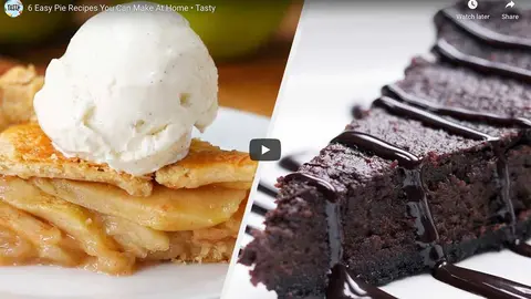 ¿Ganas de dulce? anota las mejores tartas para hacer en casa.