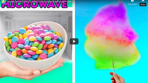 ¡Ideas Arco Iris! Postres muy dulces para hacer en casa durante el verano