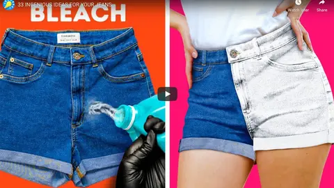 ¿Jeans viejos? Ideas fáciles y baratas para renovar tu ropa en verano