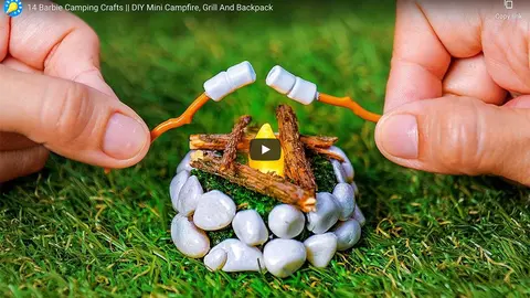 ¡Acampada con Barbie! Manualidades increíbles que debes saber