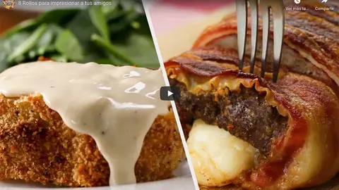 Recetas de rollitos para disfrutar con amigos ¡Enróllate!.