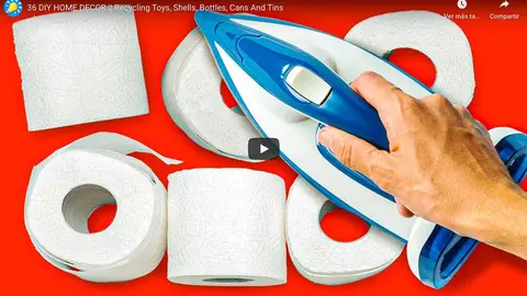 Decoración del hogar: Reciclaje de juguetes, botellas y más ¡A reciclar!