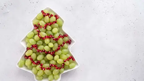 5 Formas de servir las uvas esta Nochevieja 2020. Foto Freepik.