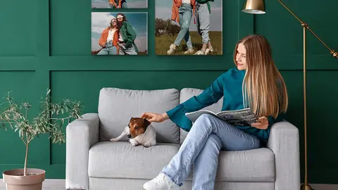 Cómo decorar tu pared con lienzos personalizados de alta calidad 