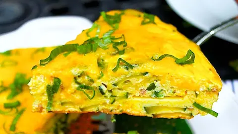 Frittata de calabacín. Foto de: Enri Lemoine.