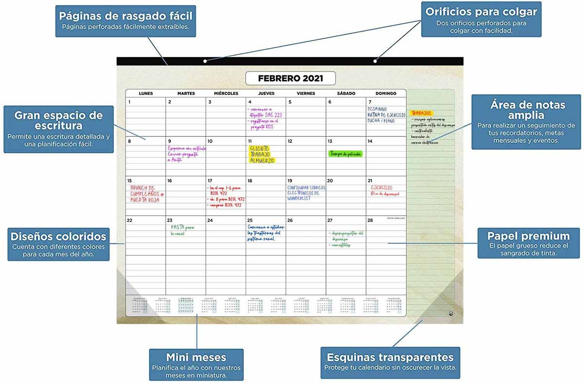 Regalos vuelta al cole calendario escolar