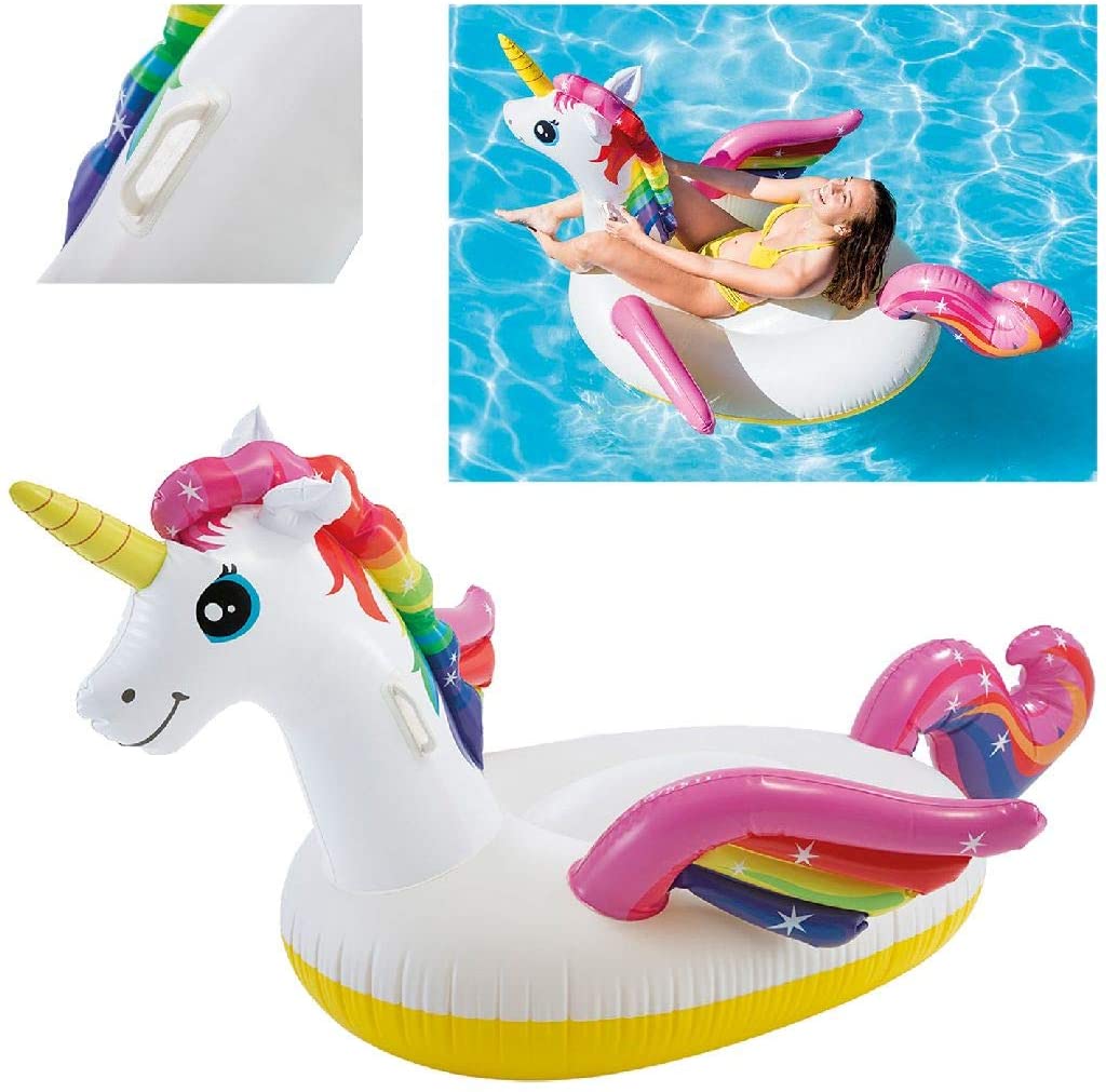 Unicornio hinchable Amazon