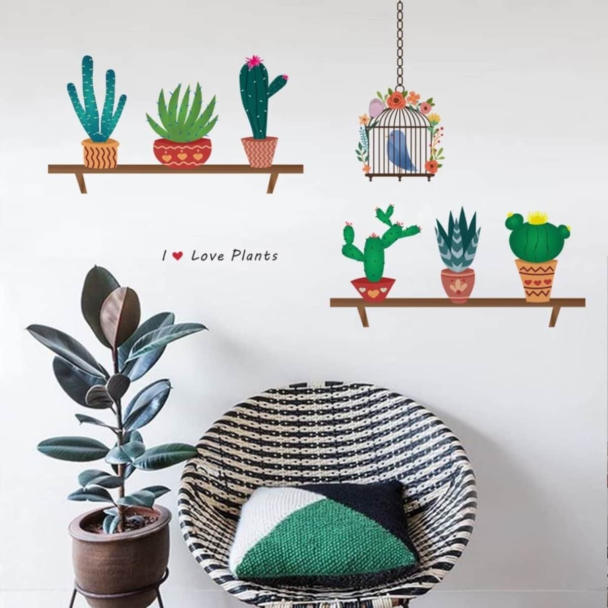 Vinilos de pared para tu casa de Amazon