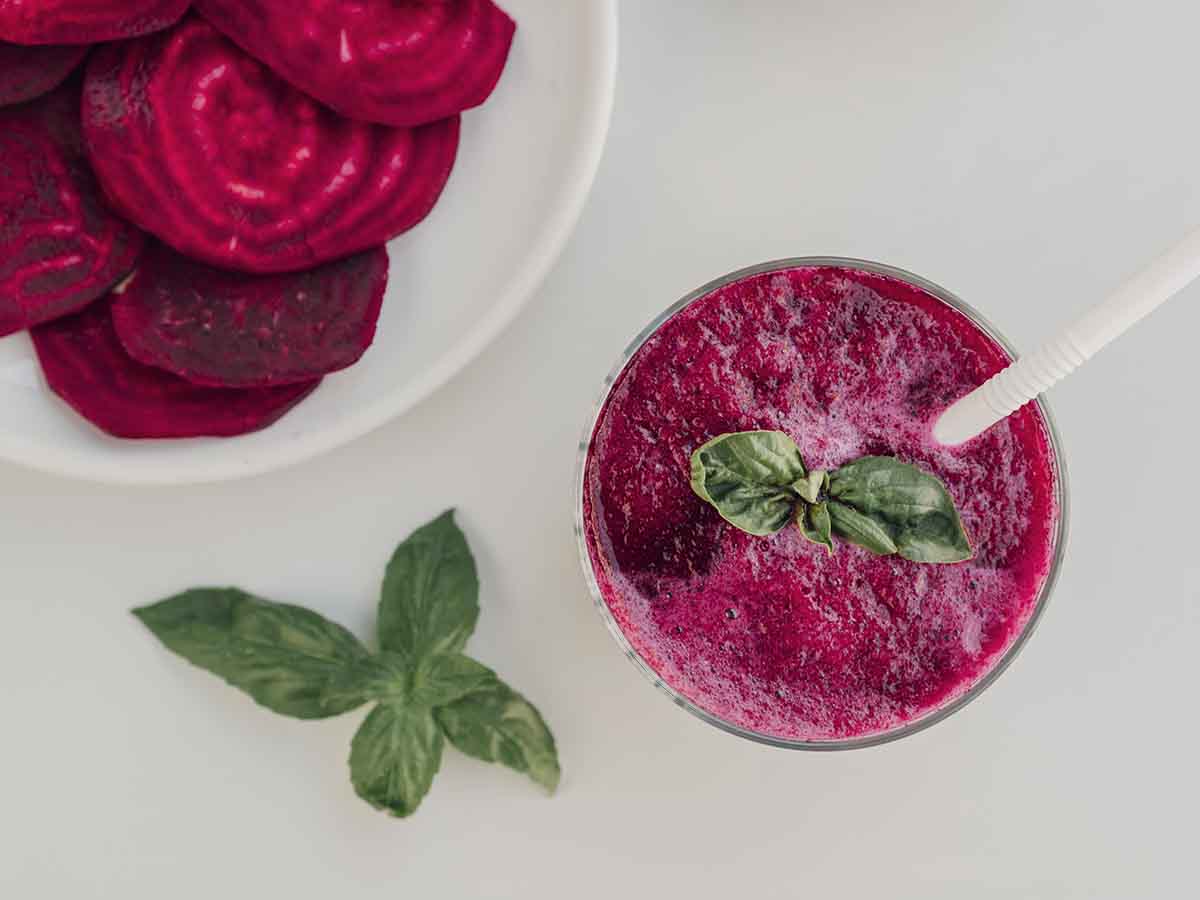 5 Zumos detox: Zumo detox de remolacha