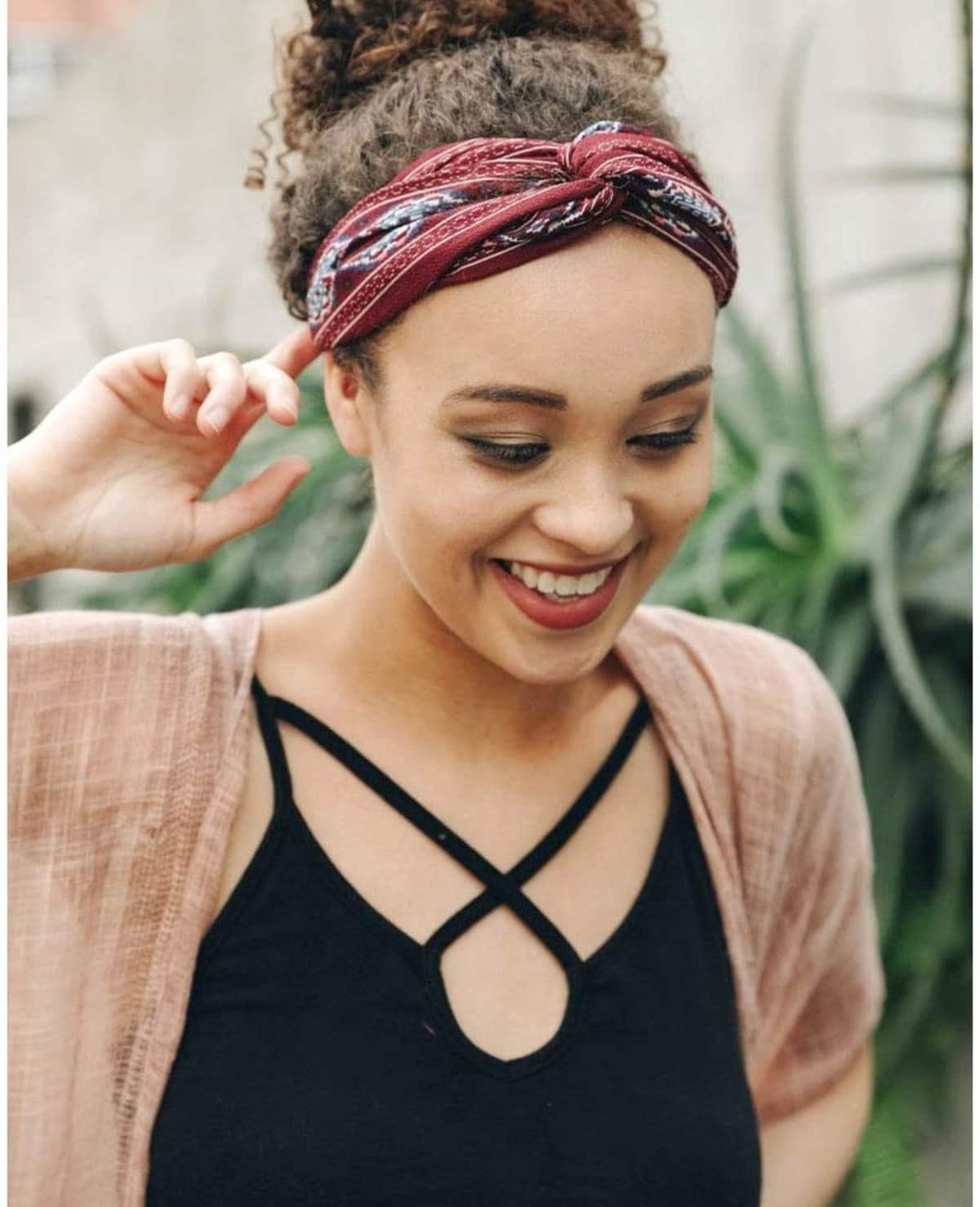 pelo largo siempre perfecto playa y piscina: diademas amazon