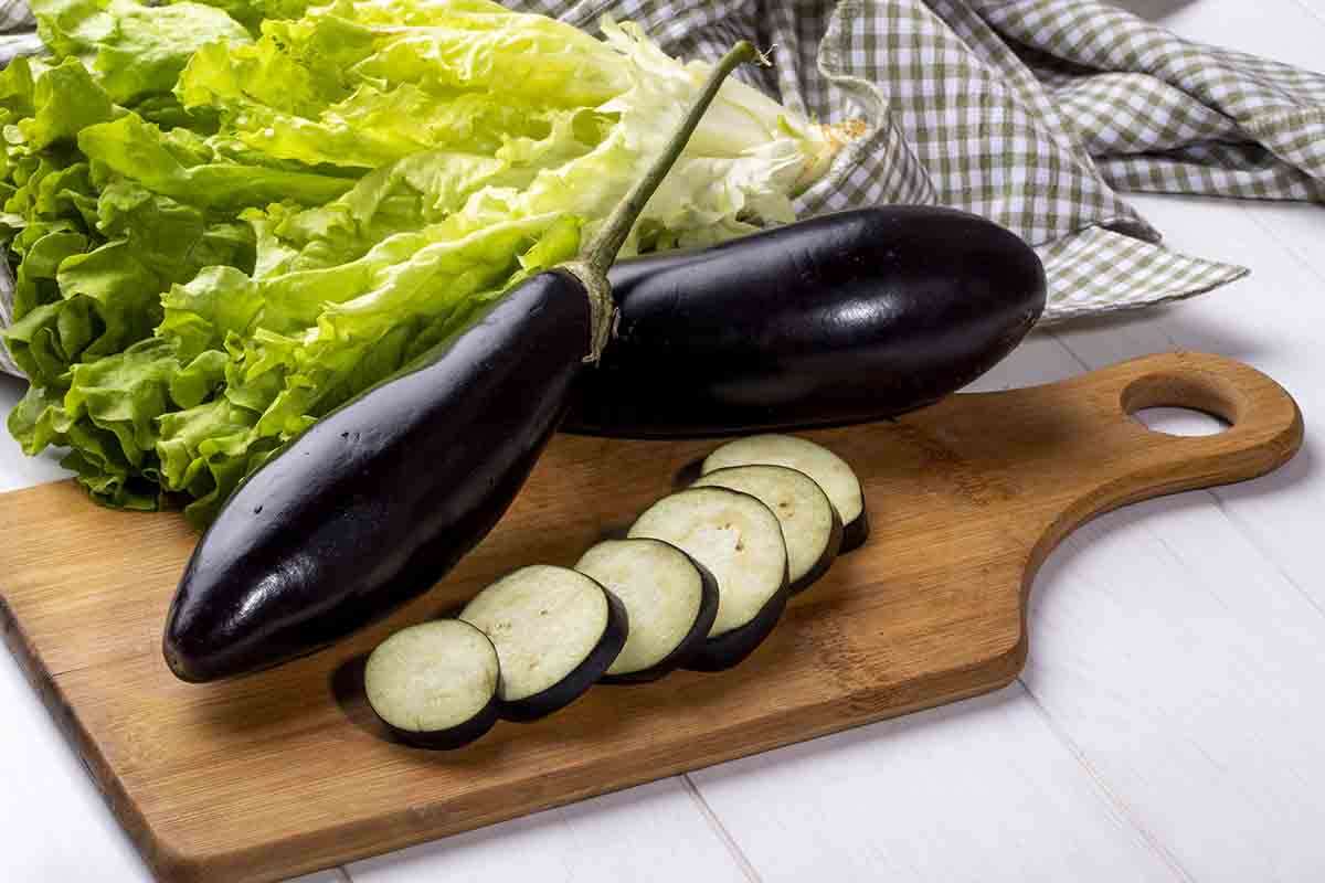 verduras de temporada: berenjena