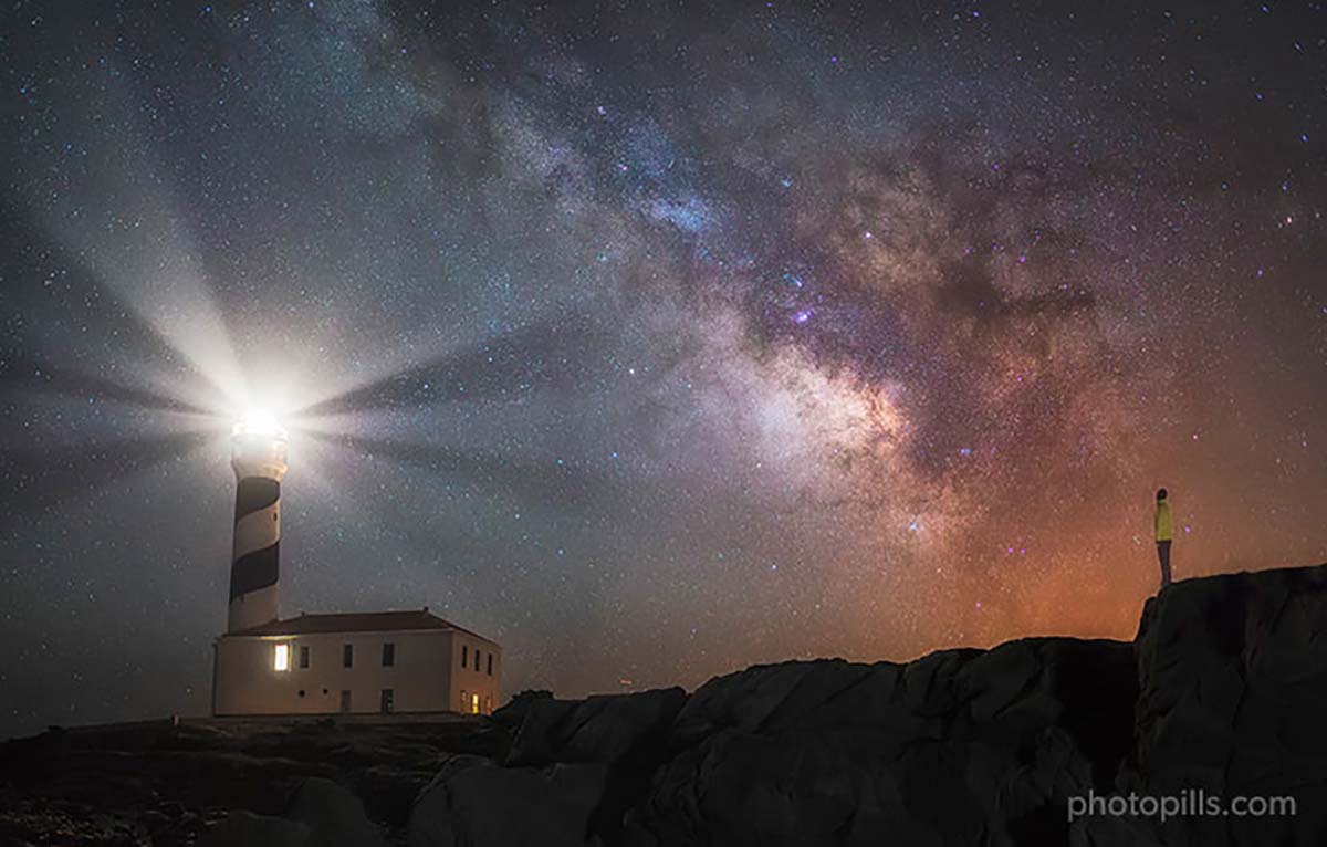 Fotografiar lluvia de estrellas. Foto PhotoPills