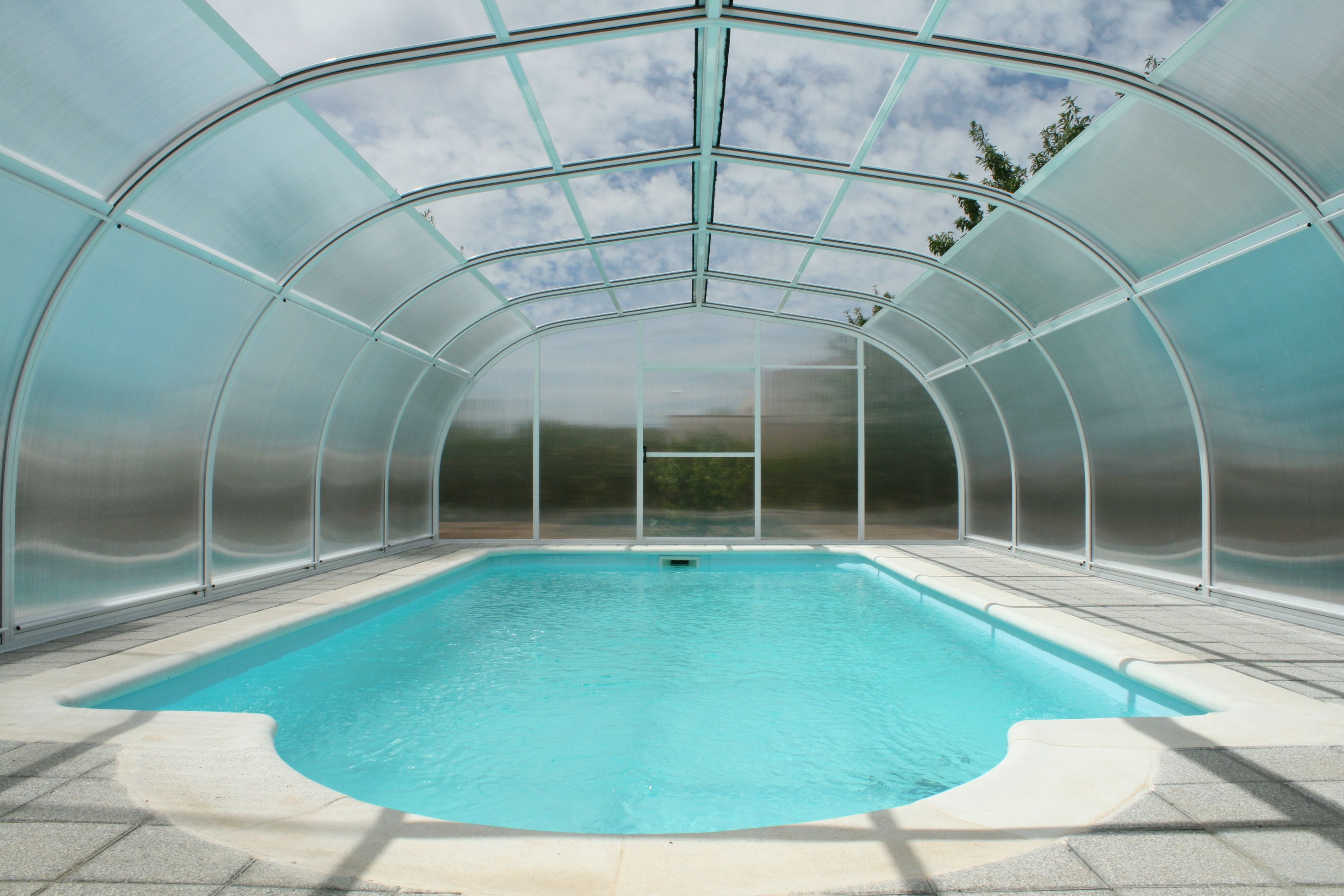 cubierta piscina fija
