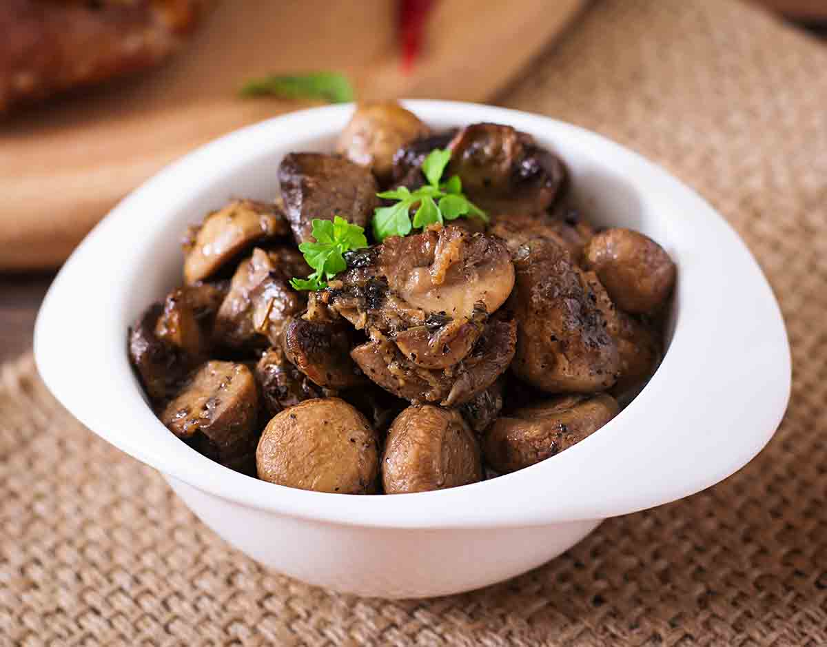 setas al ajillo recetas otoño