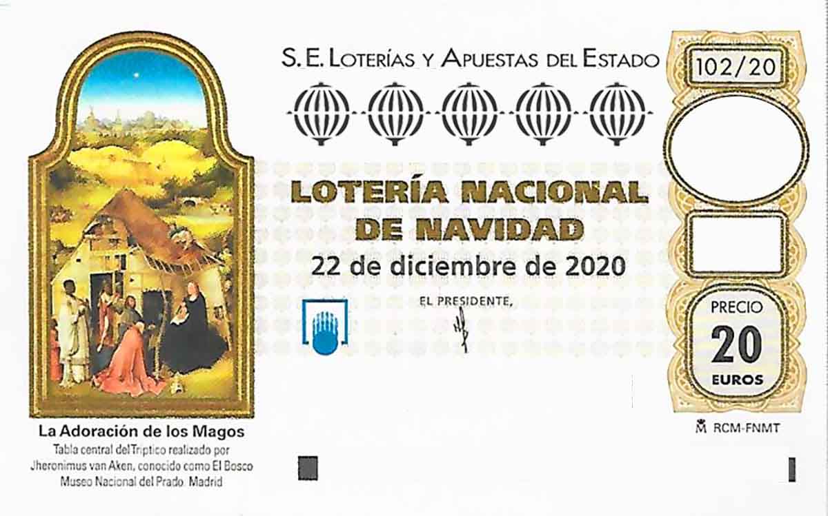 décimo lotería navidad sorteo