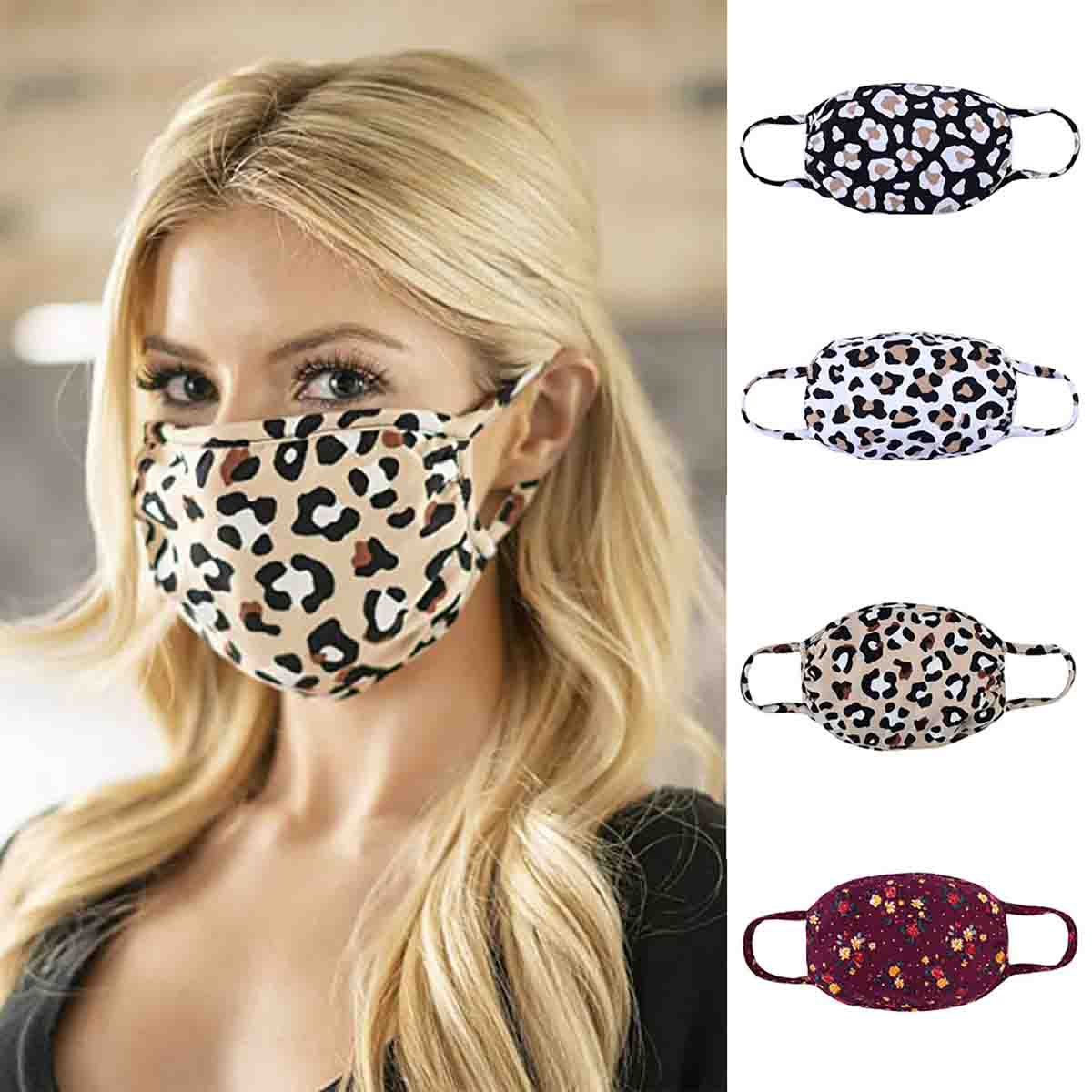 mascarilla de tela animal print aliexpress