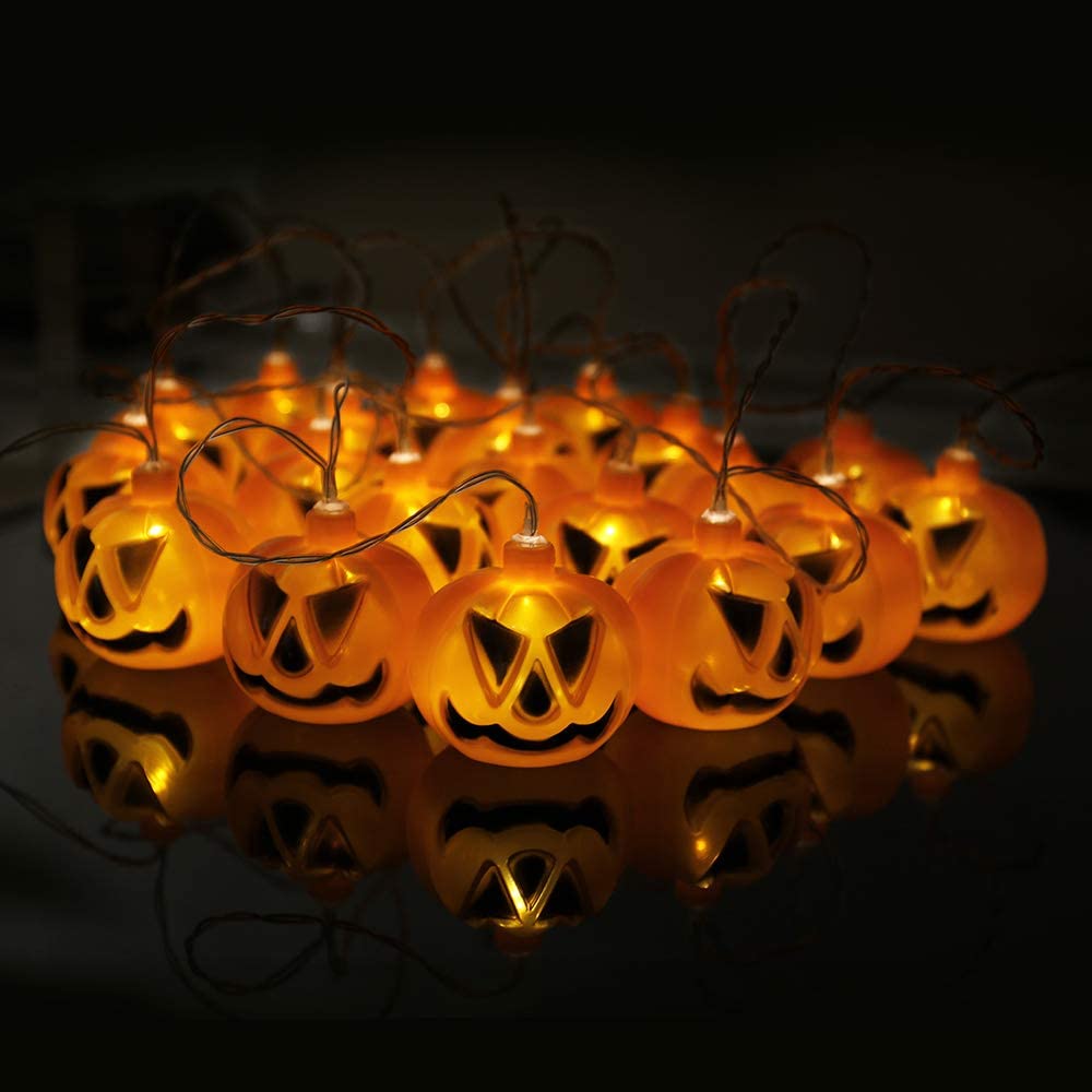 luces calabaza