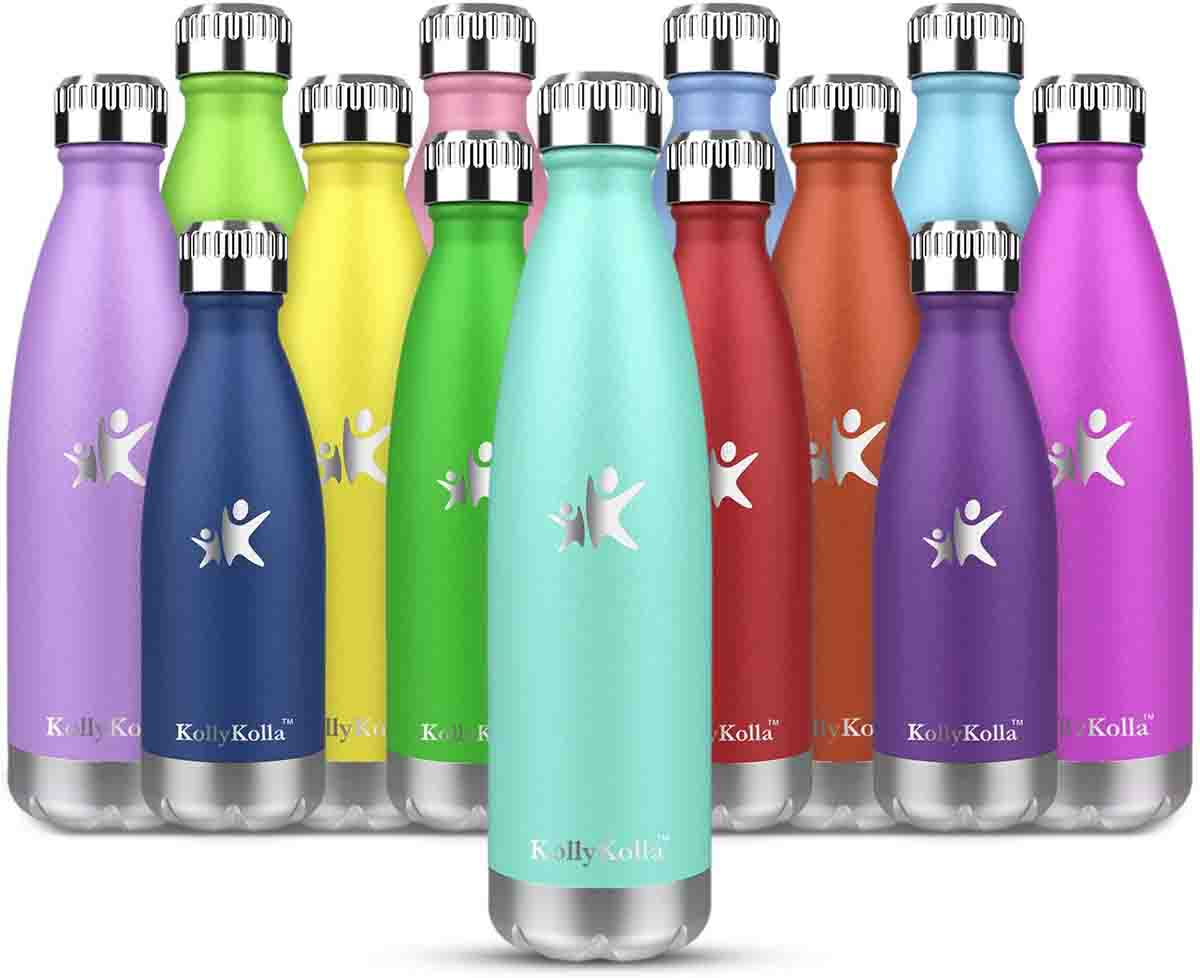 botella de agua de acero inoxidable kollykolla