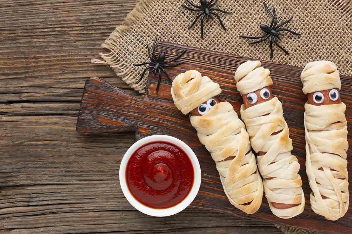 salchichas momia halloween 2020 recetas