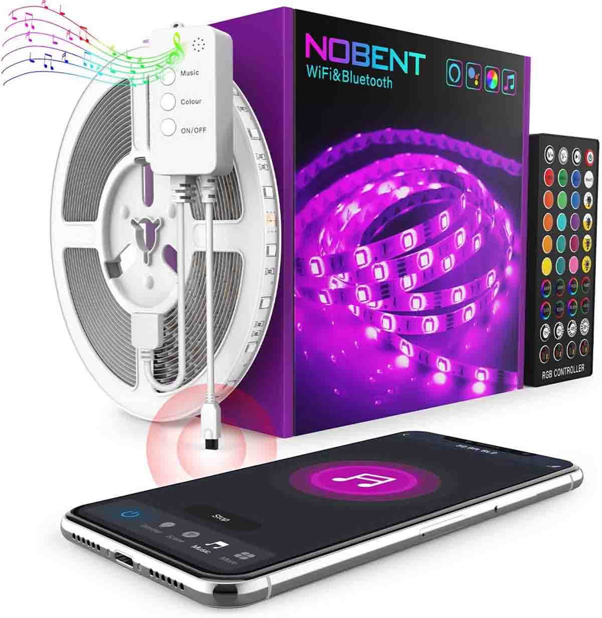 amzon luces led iluminación alexa