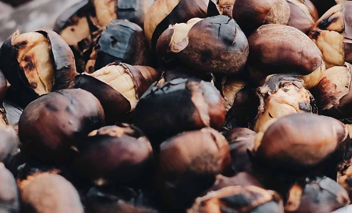 unsplash castañas asadas