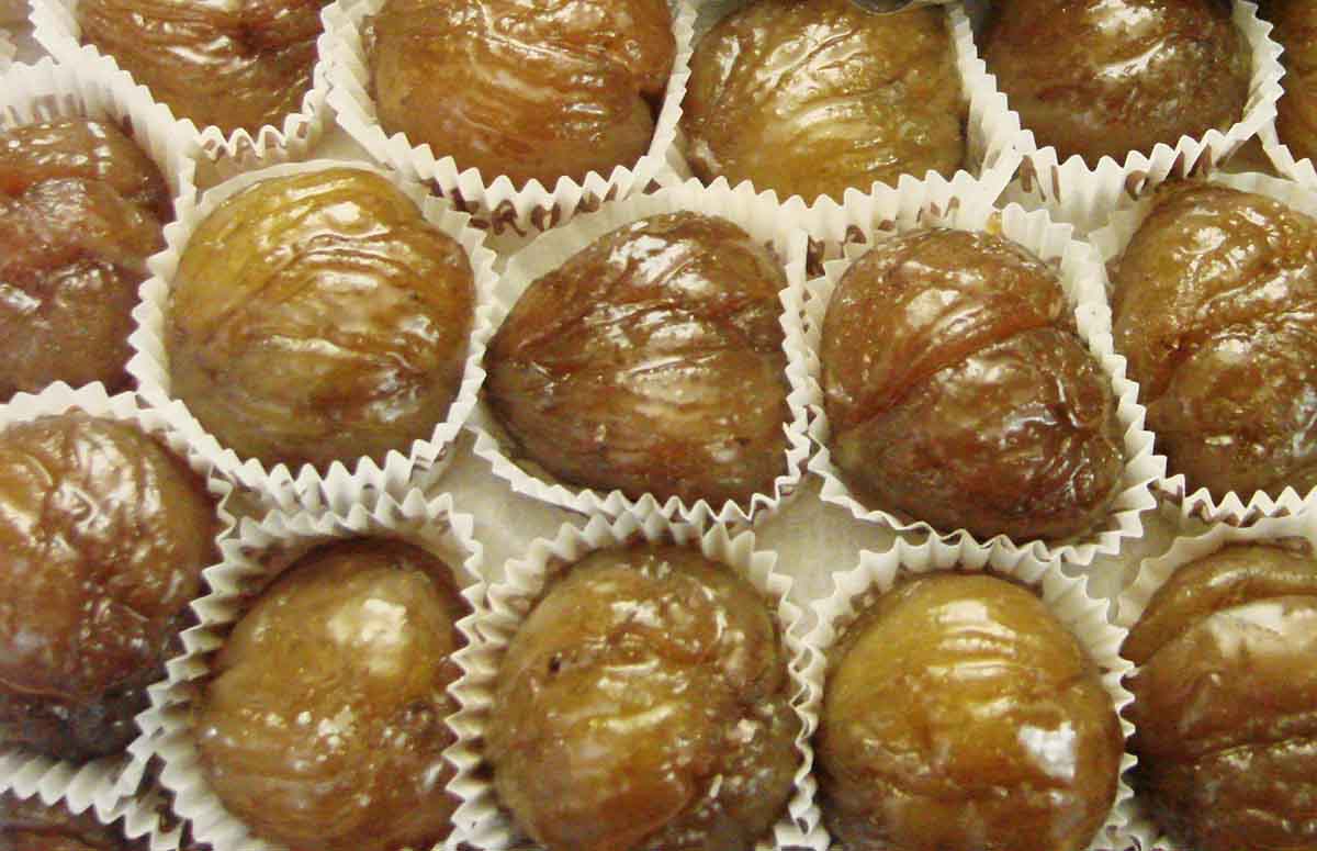 marron glacé castañas recetas