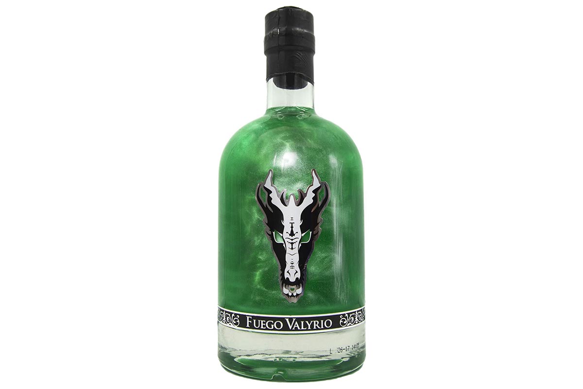 fuego valirio regalos frikis amazon juego de tronos licor verde