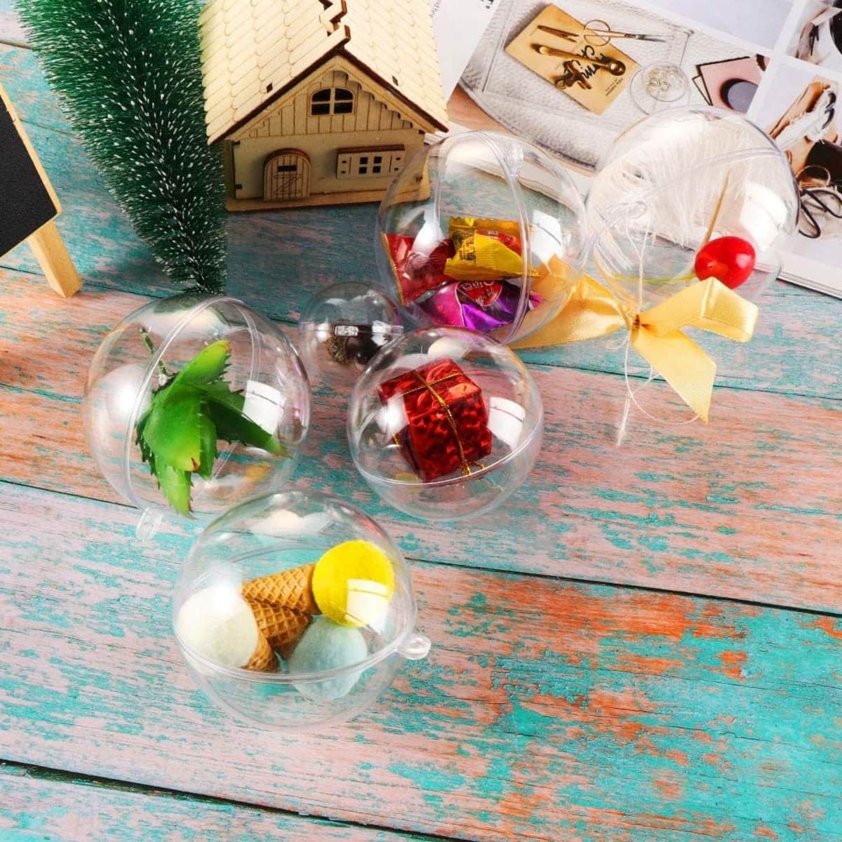 bolas de navidad amazon