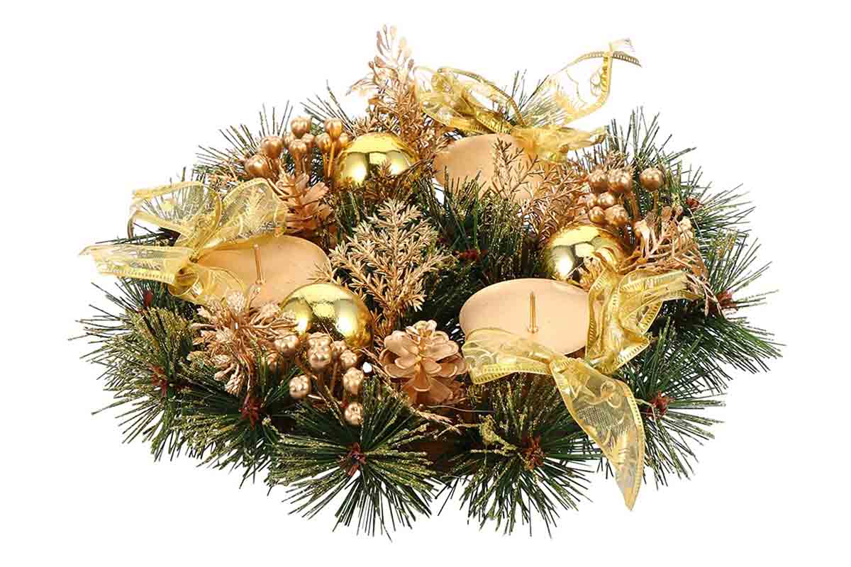 centro de mesa navidad 2020 amazon