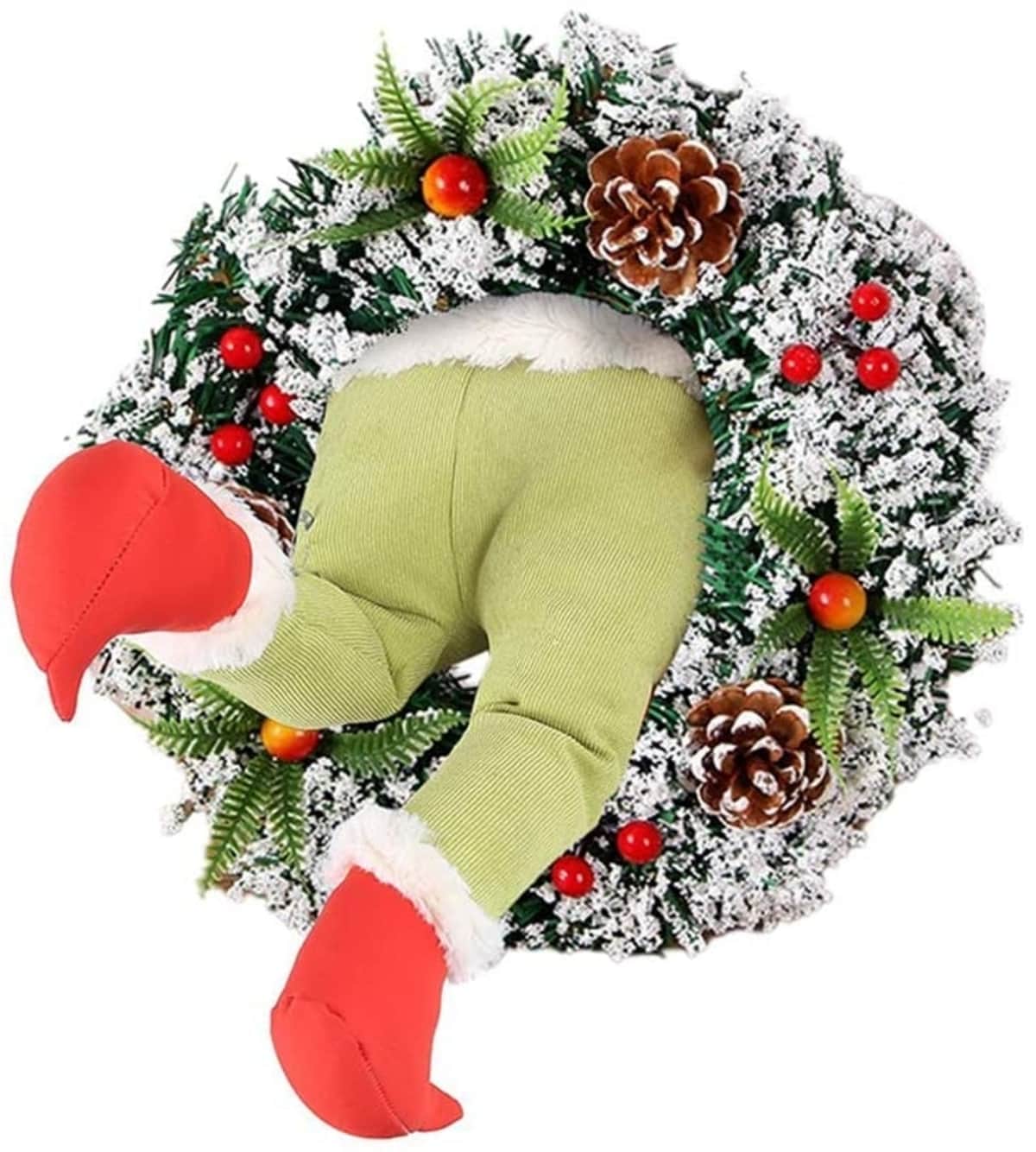 decoración navideña puertas comprar amazon