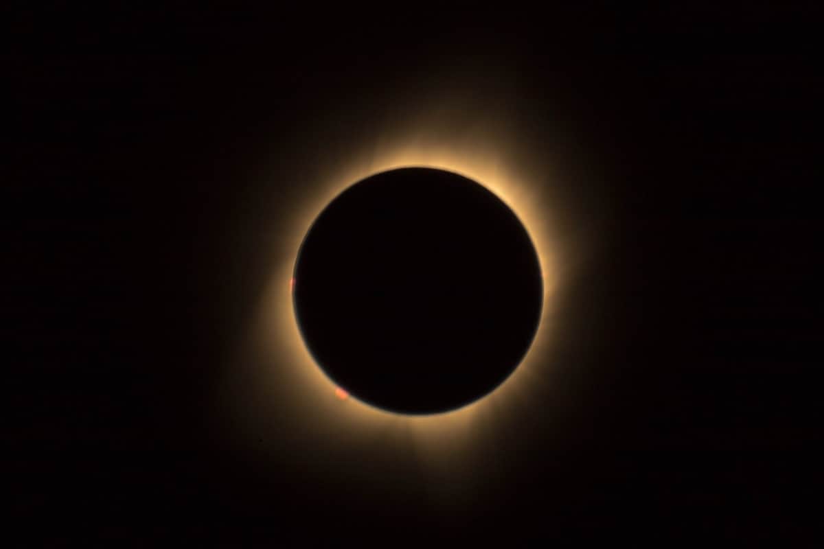 Estrella de Belén Navidad: eclipse de Sol Foto: Pexels