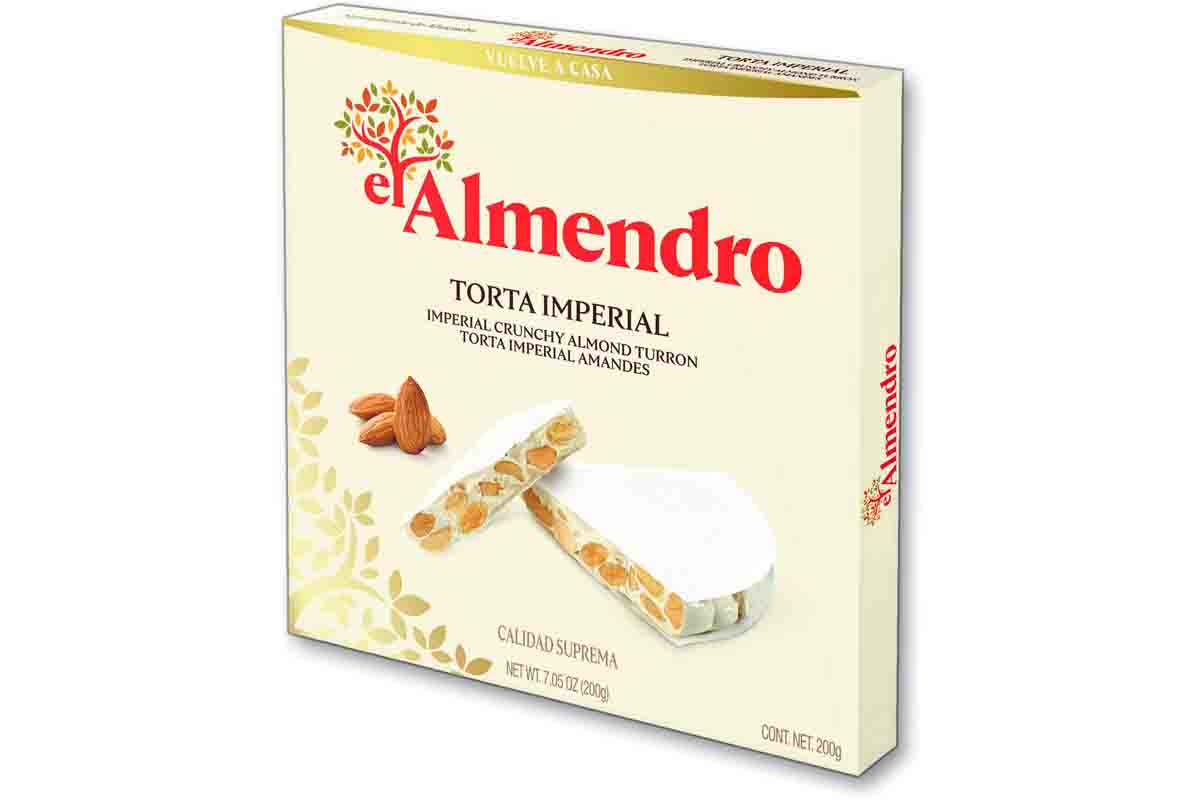 torta turron duro el almendro navidad 2020
