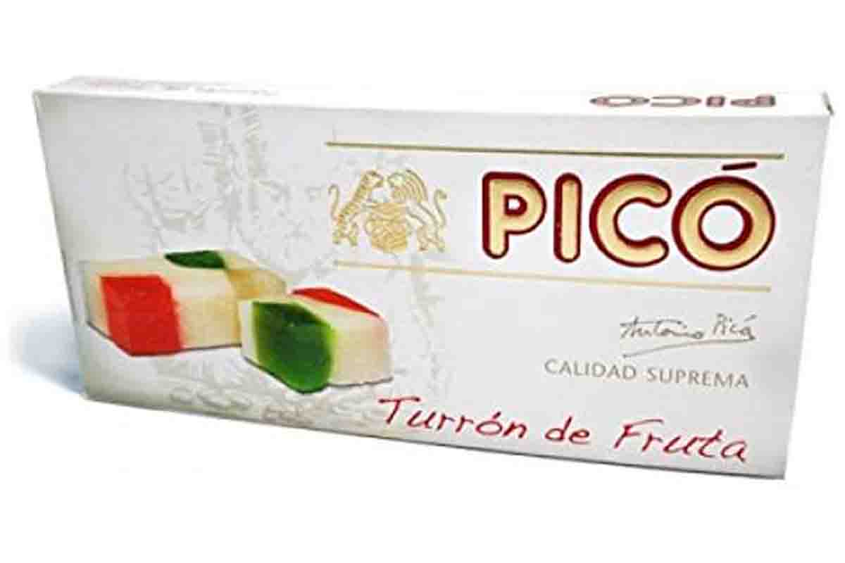 turron de fruta navidad 2020 pico