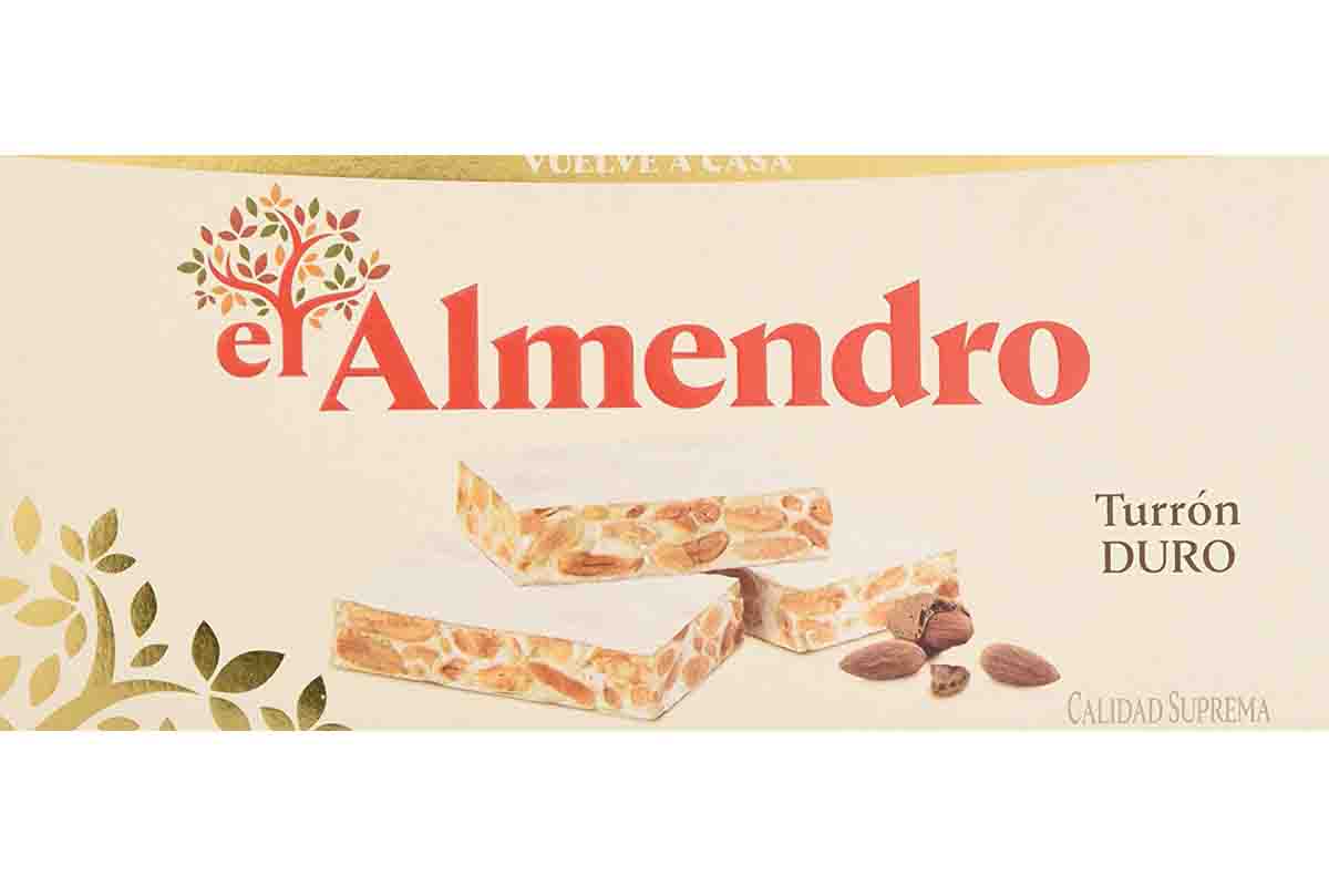 turron duro almendro navidad 2020