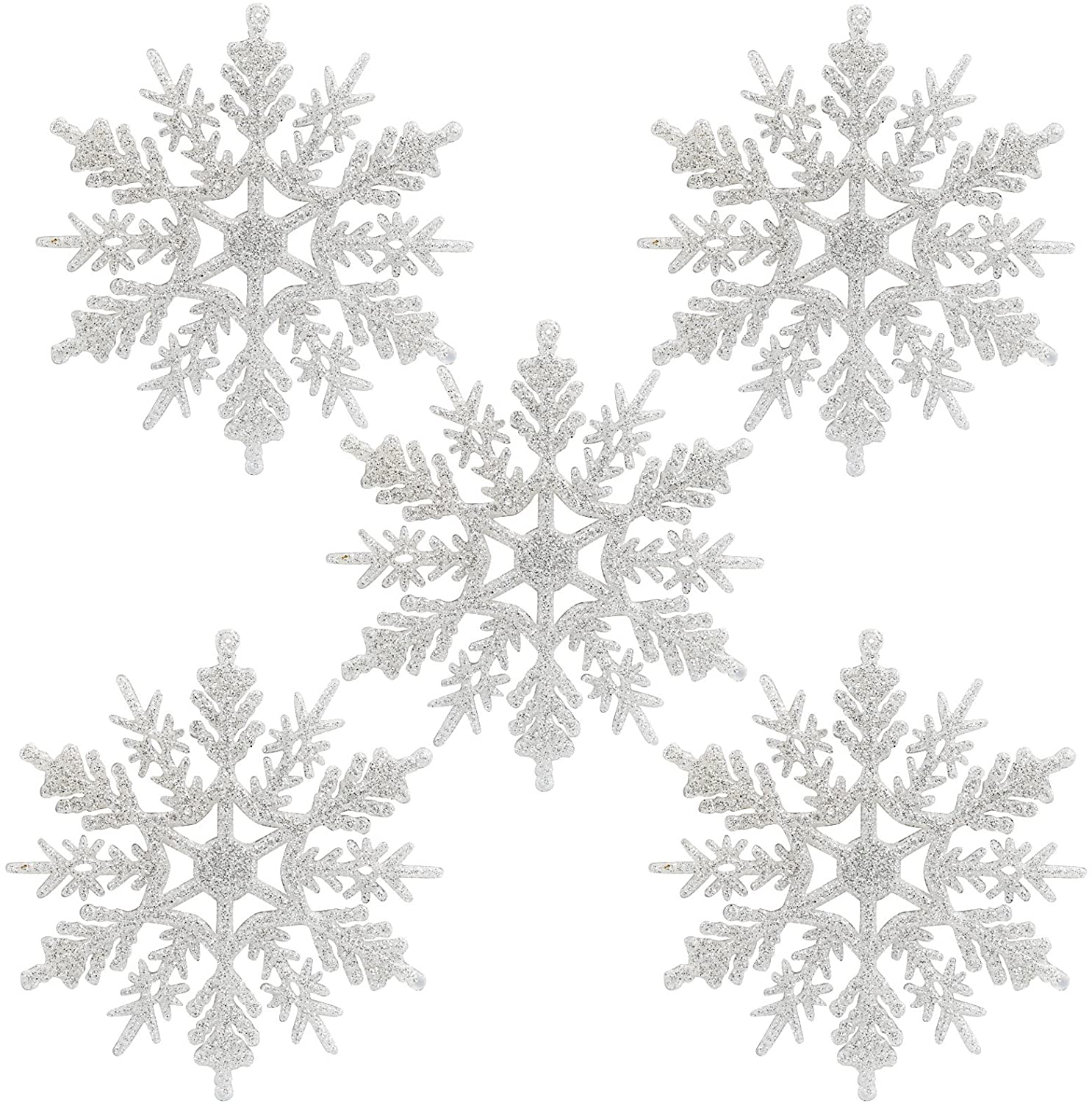 Naler 24 Copo de Nieve Plástico