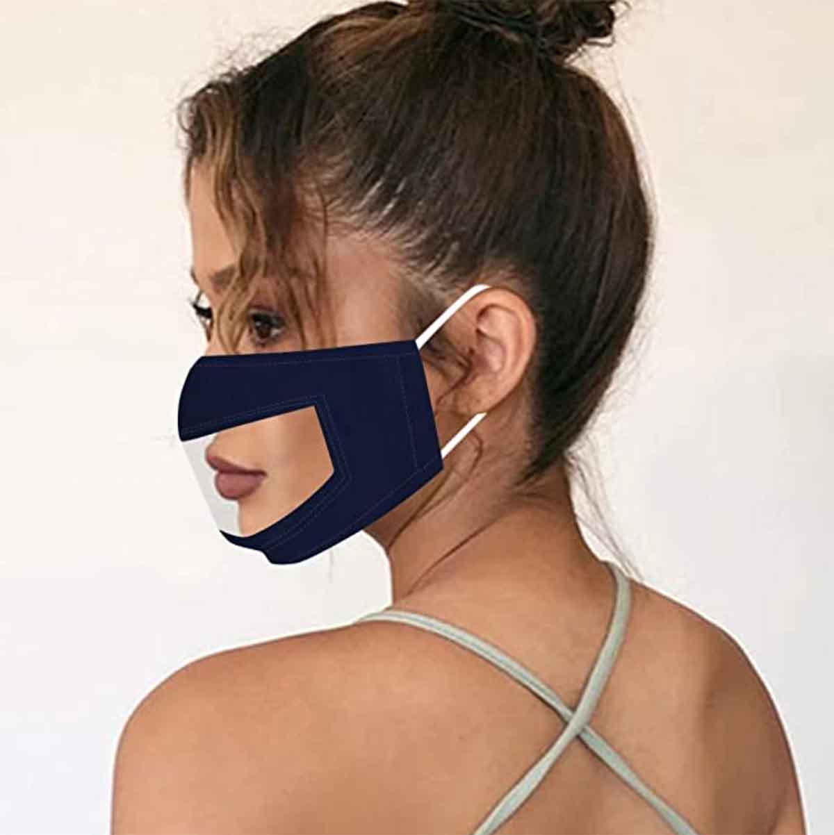 mascarilla transparente homologada amazon