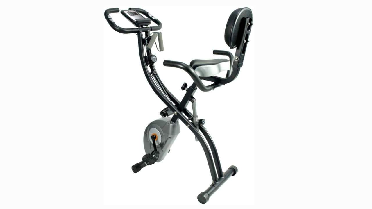 Bicicleta estática plegable