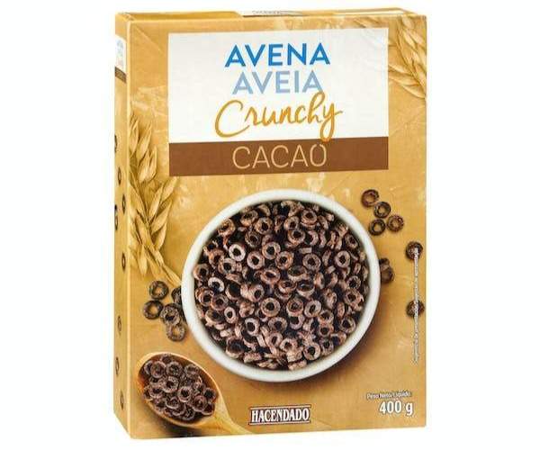 Cereal avena crunchy. 
Foto de: Mercadona