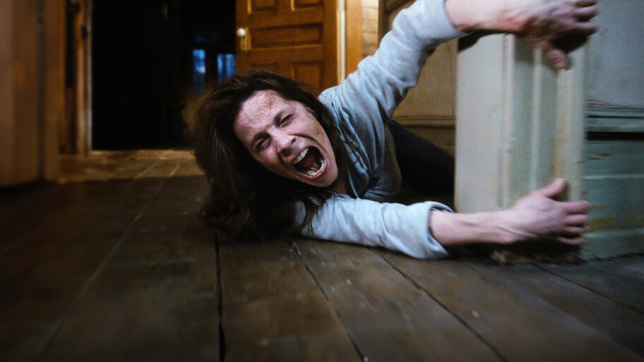 Escena de "El Conjuro". Foto de: Netflix.